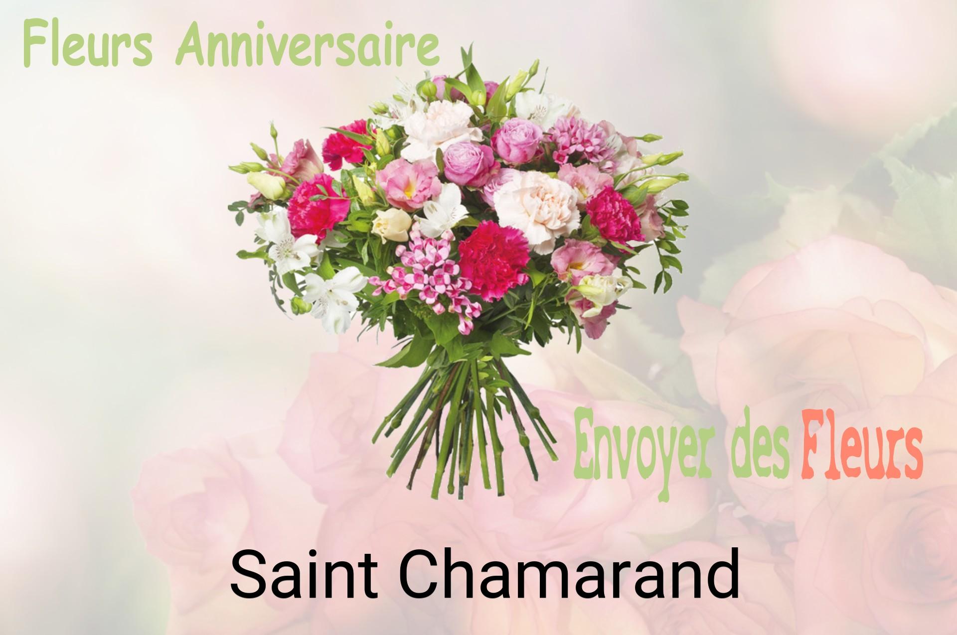 Bouquet de fleurs d’anniversaire livré à Saint-Chamarand