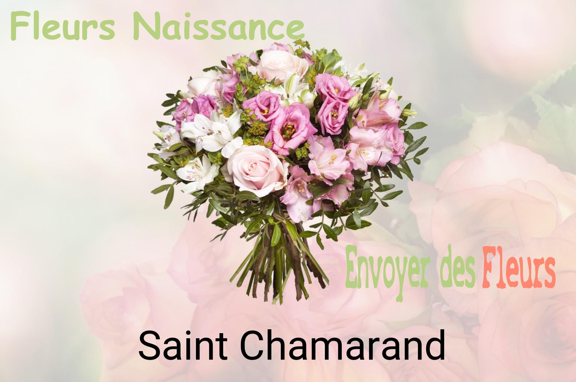 Bouquet de fleurs de naissance livré à Saint-Chamarand